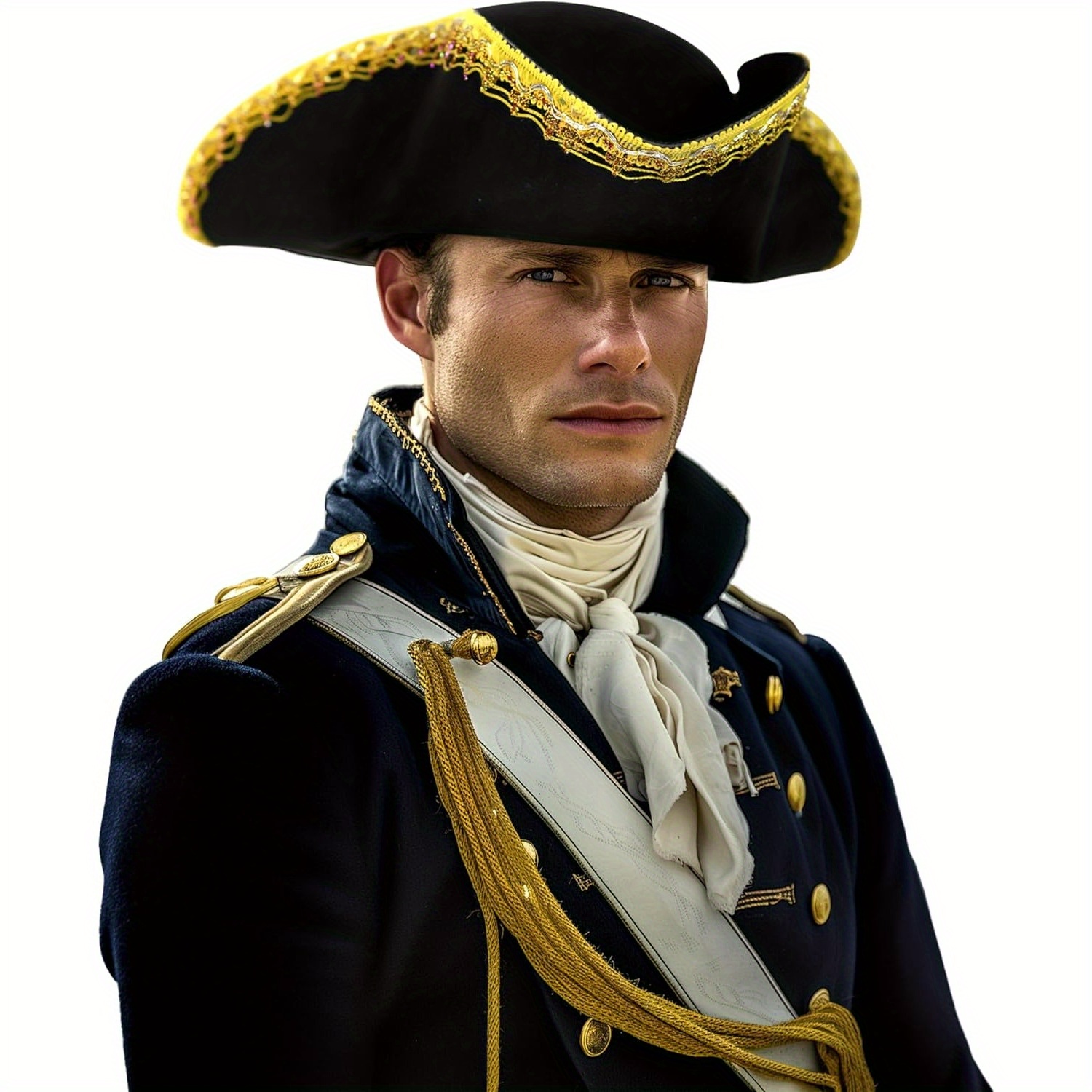 1pc black   pirate hat pirate costume hat adult pirate hat for women colonial   hat halloween costume accessory