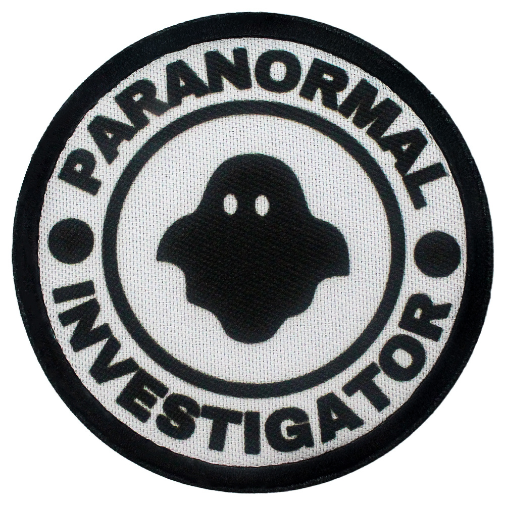 TEMU Toppa a strappo Investigatore Paranormale - stampato da 3,1 pollici - Toppa fai da te per decorazione di giacca, cappello, borsa, costume