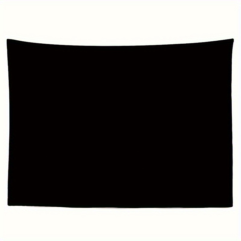 TEMU 1pc Black Background Tapestry, Indoor Decoration Background Tapestry