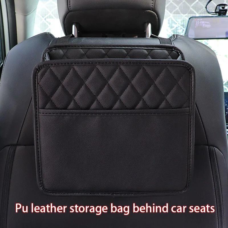 

Backseat Organizer, Multifunctional Hanging Storage Bag With Tissue And Water Cup Holder, Auto Interior Accessories For Vehicle Seats