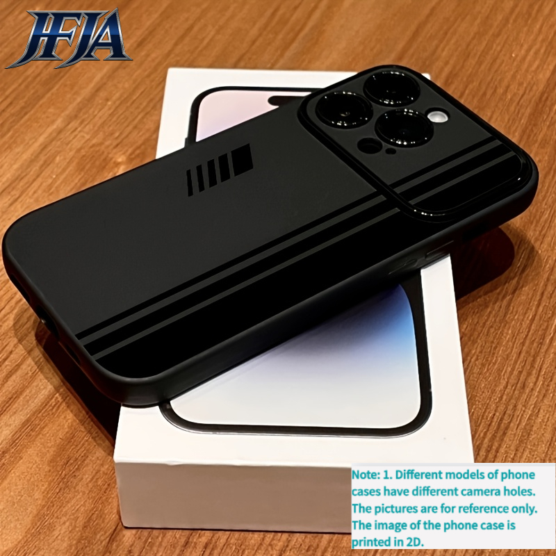 TEMU Coque de téléphone : Coque de de qualité supérieure à motif de noires , compatible avec iPhone 17/17 Pro/17 Pro Max/17 Air/16/16 Pro/16 Pro