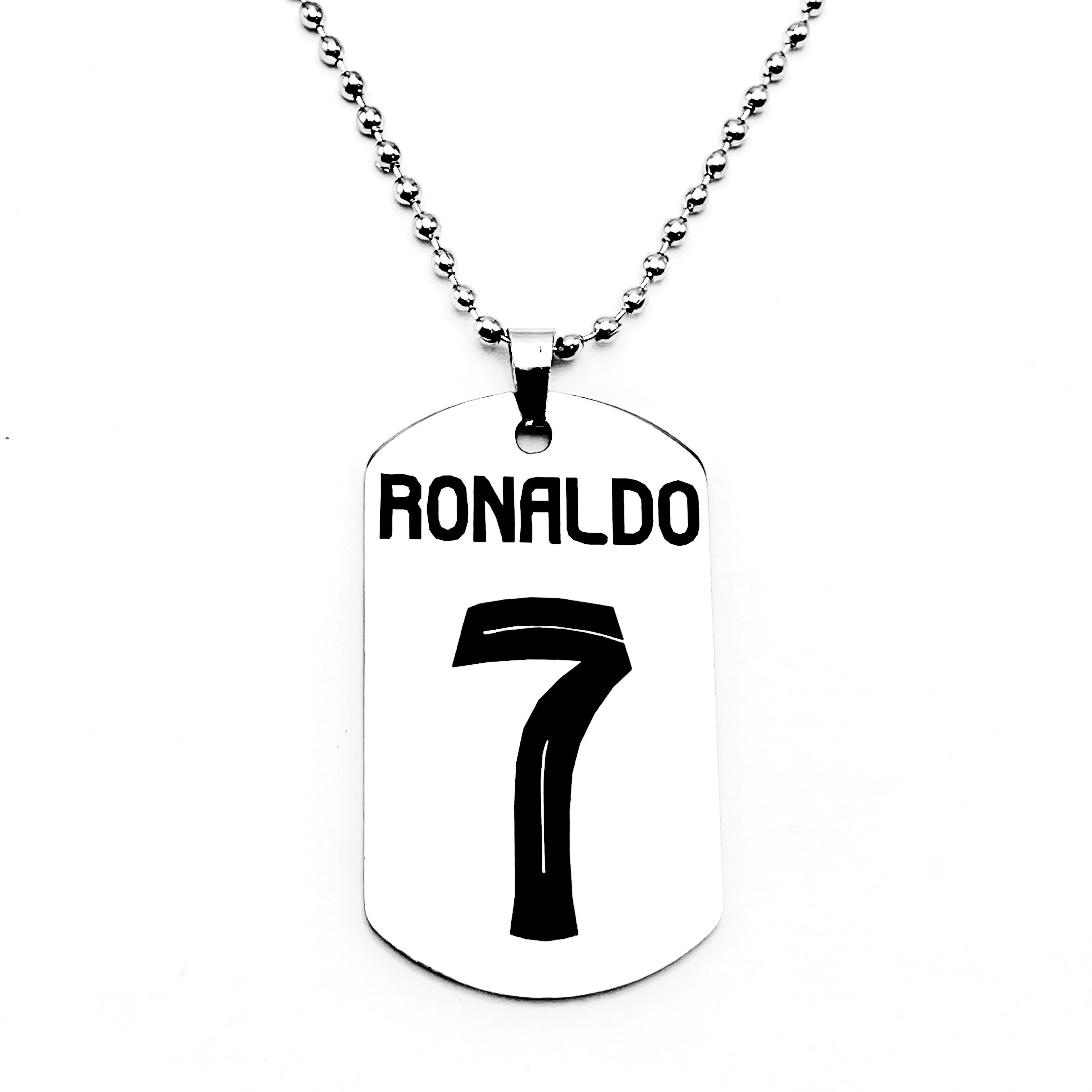 

Cr7 Stainless Steel Necklace - Sporty Design, Football Accessories, Men' Accessories, The Perfect Lovers