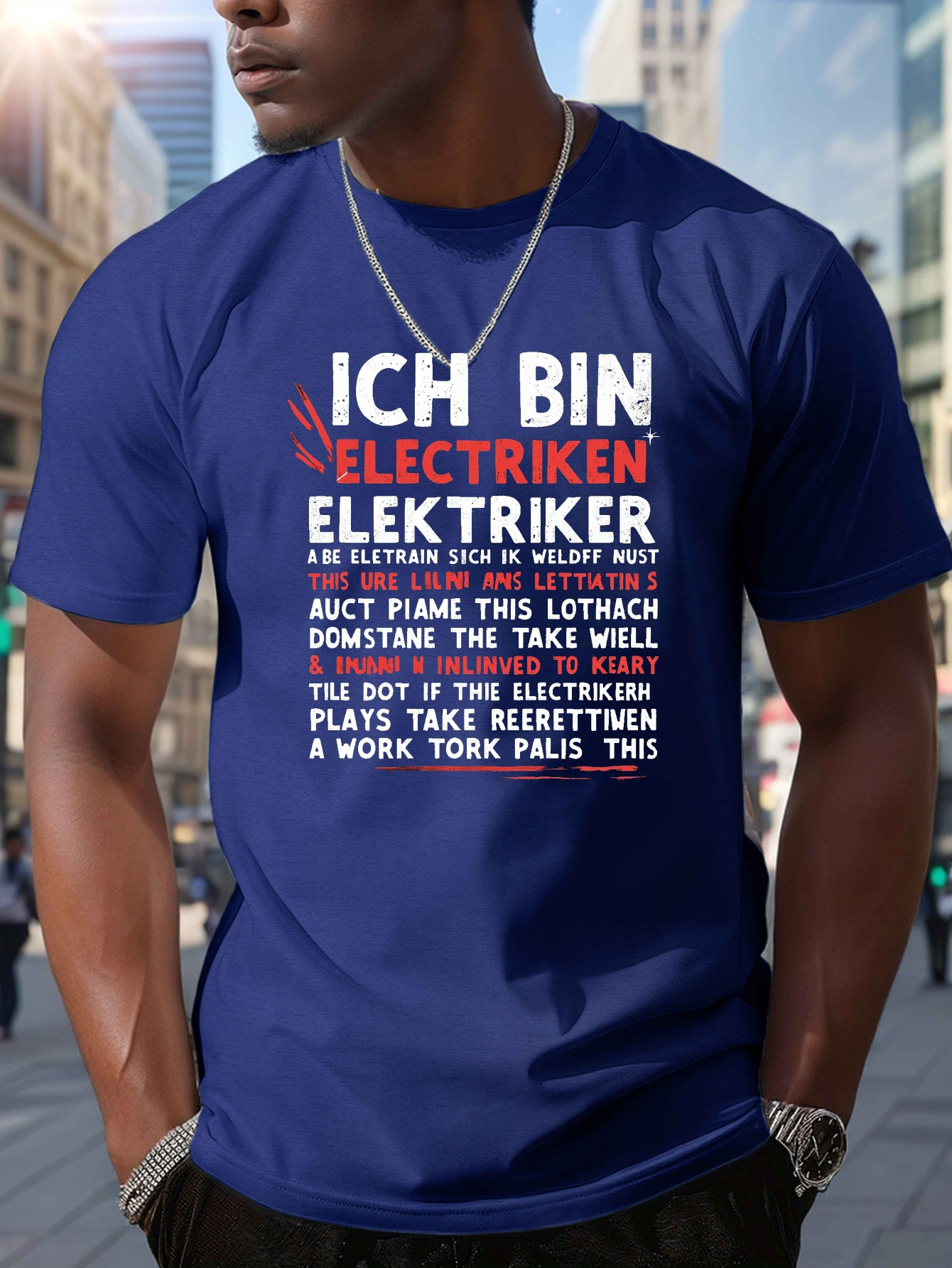 camiseta electricista camisetas hombre camisa casual Temu Uruguay