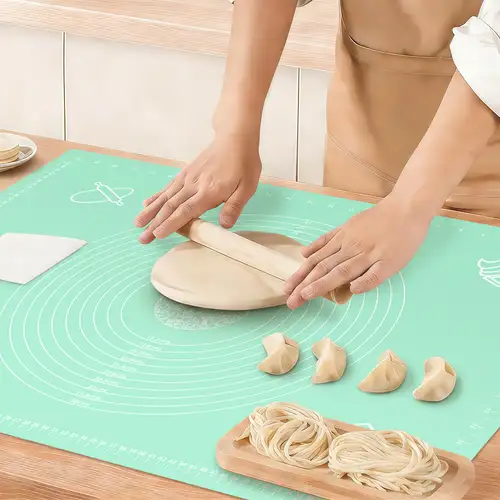*. Antihaft-Knetmatte, Teigmatte, Multifunktionale Backmatte, Leicht zu Reinigen * für das Kneten von Teig, Pizza, Kuchen usw. auf dem Schreibtisch * für Zuhause und Restaurant, Anwendbar für