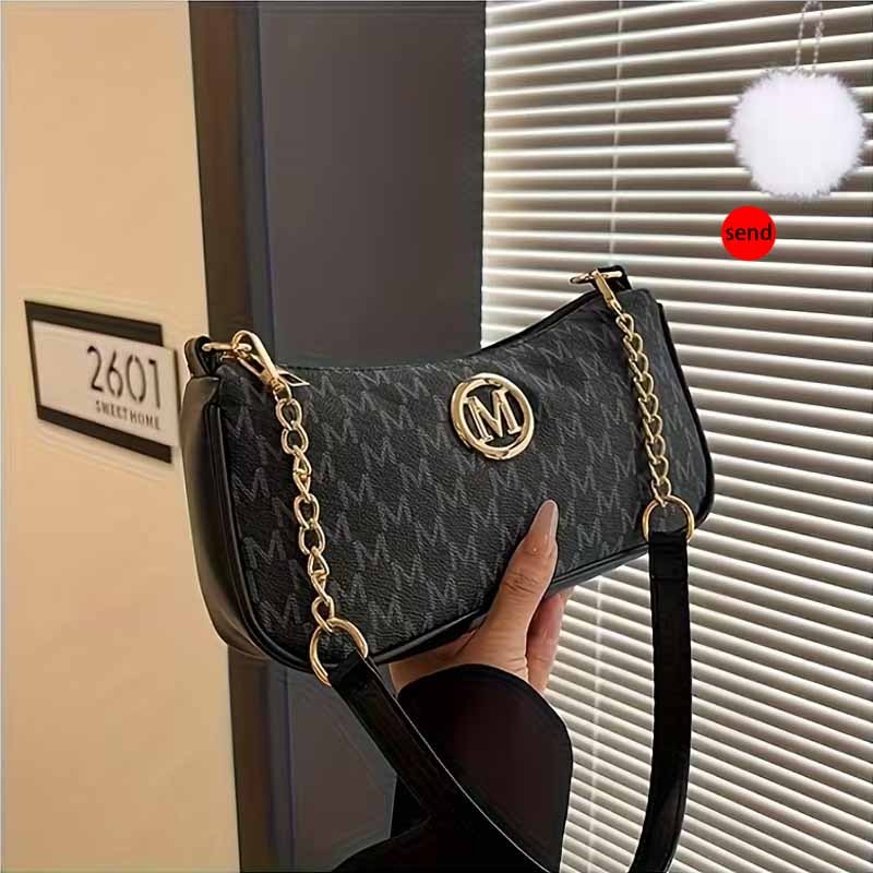 TEMU Ladies' Crossbody Bag - Men's And Women's High End Versatile Shoulder Bag Small Backpack Daily Commuter Bag Multi Functional Shoulder Travel Bag