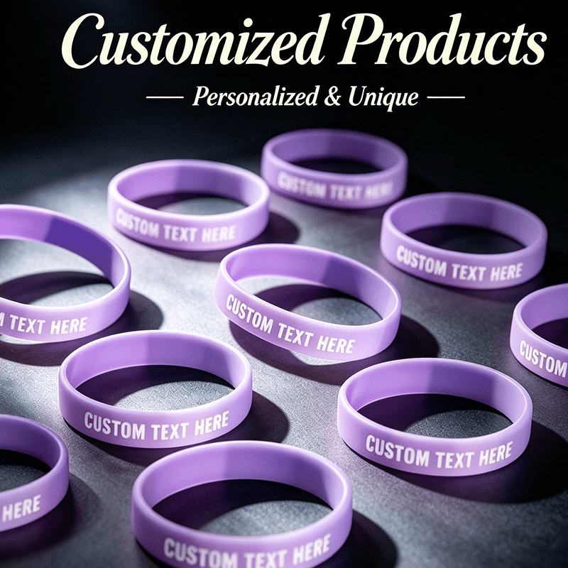 110pcs Customizable Glow Bracelets Set