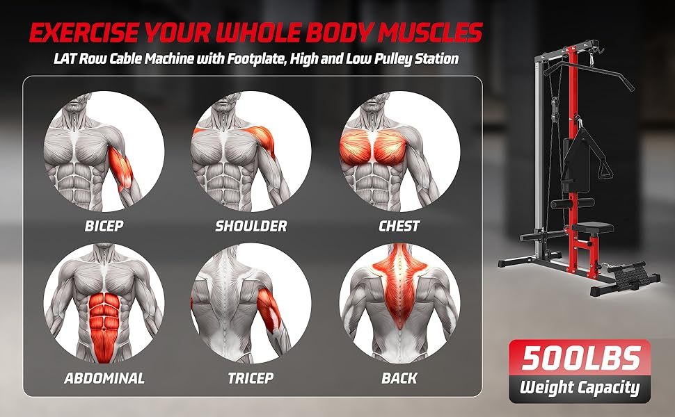 1pc in one iron multi function cable machine Temu