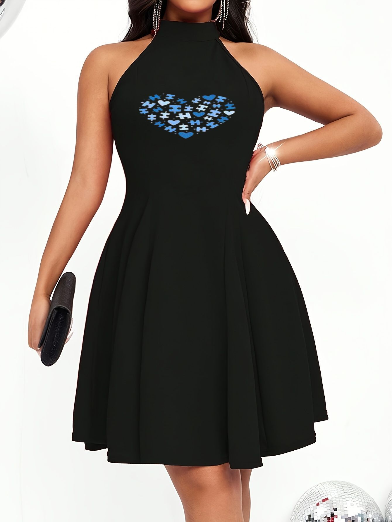 princess polly baby blue dress A-line Scoop Knee-Length Lace Satin Junior Bridesmaid Dress Chic Black  Flower Girl Dress for Wedding Communion Dresses For Teens