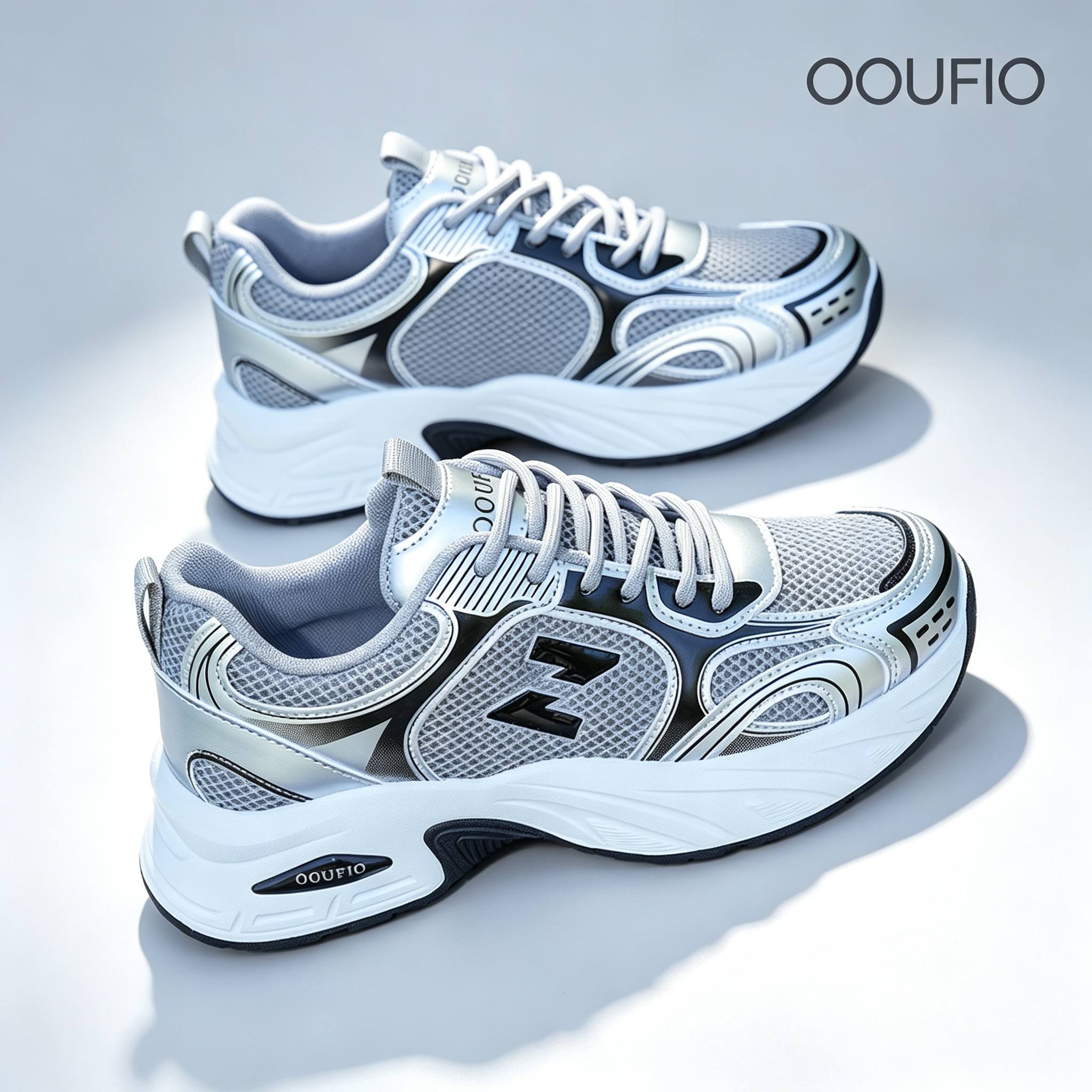 Women's Korean Retro Thick-Soled Low-Top Casual Sneakers