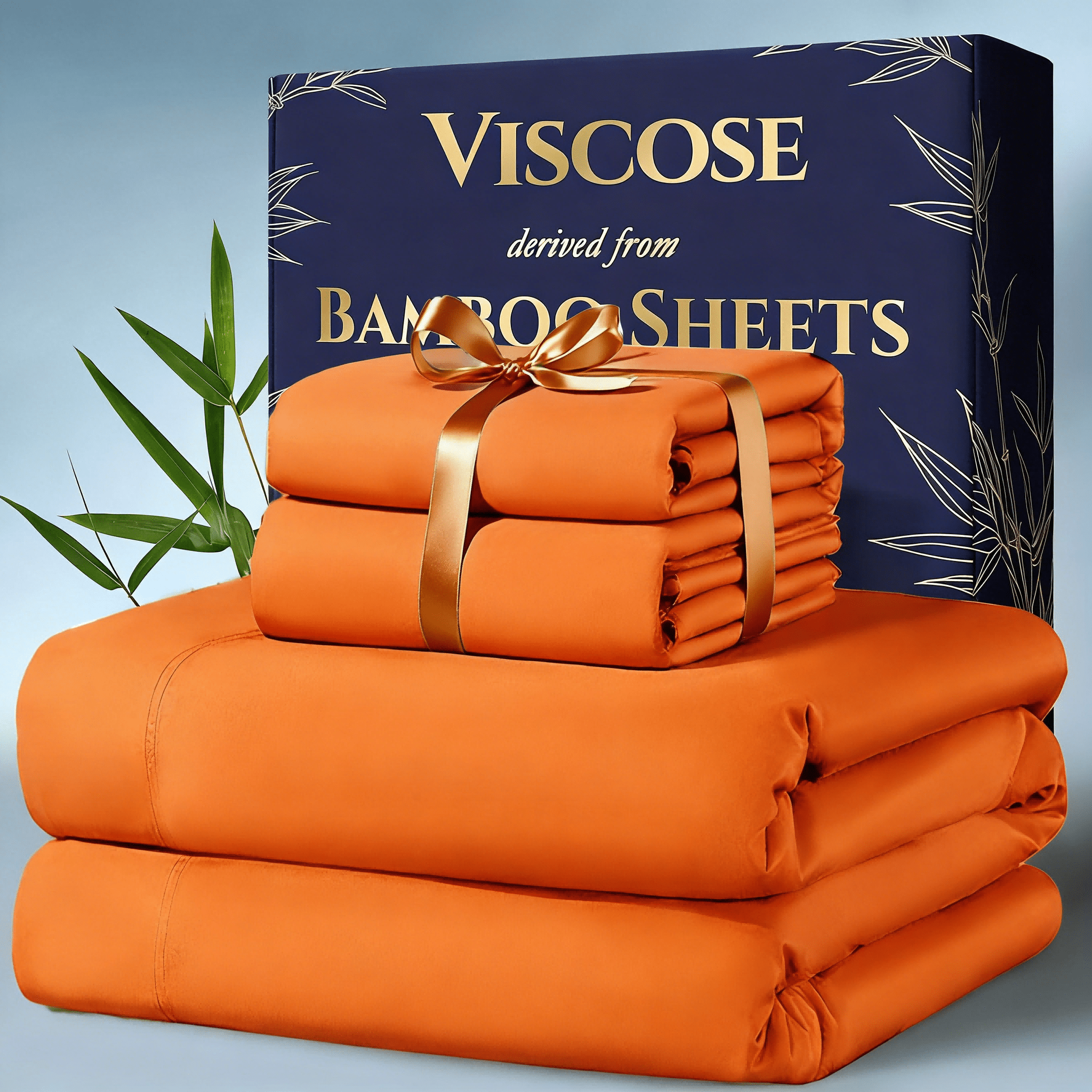TEMU 4pcs Cooling Bamboo Bed Sheet Set, Kids 2000 Tc Extra Deep Pocket 16 Inch Bed Sheet, Luxury & Cooling Sheet Set For Hot Sleepers, Wrinkle &