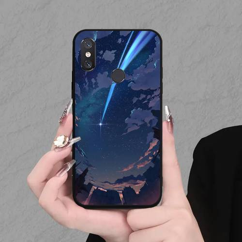 starry sky tpu soft matte protective phone case for xiaomi mi cc9 note 9e a3 9 8 explorer se