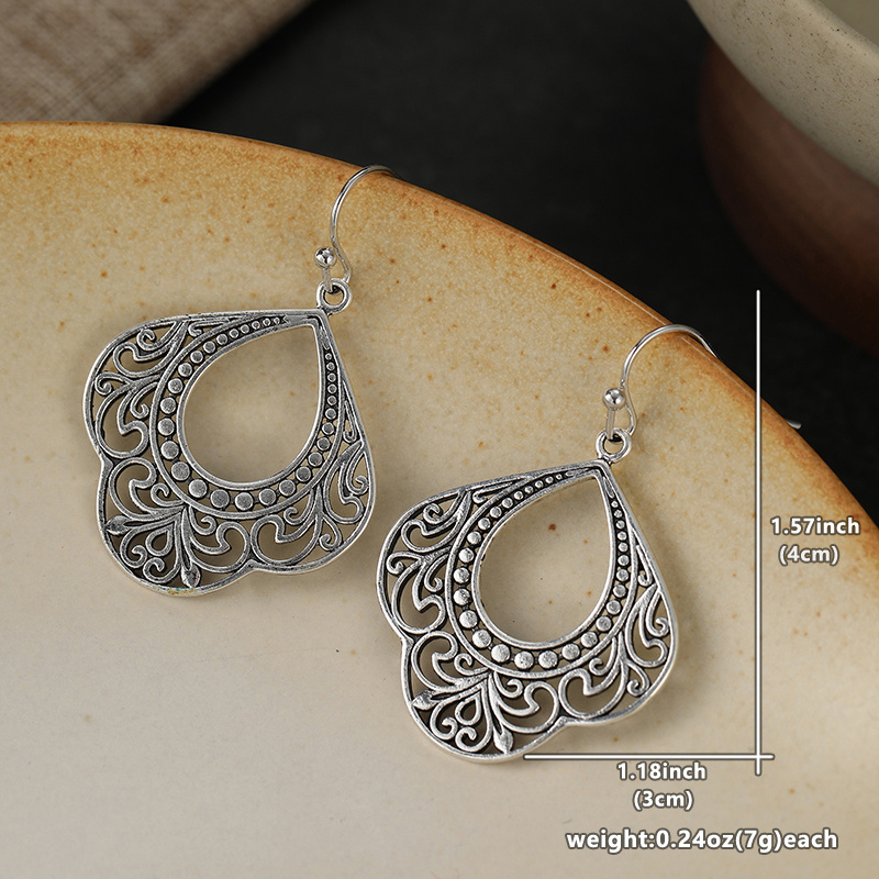 Ladies' Bohemian Feng Shui Drip Earrings
