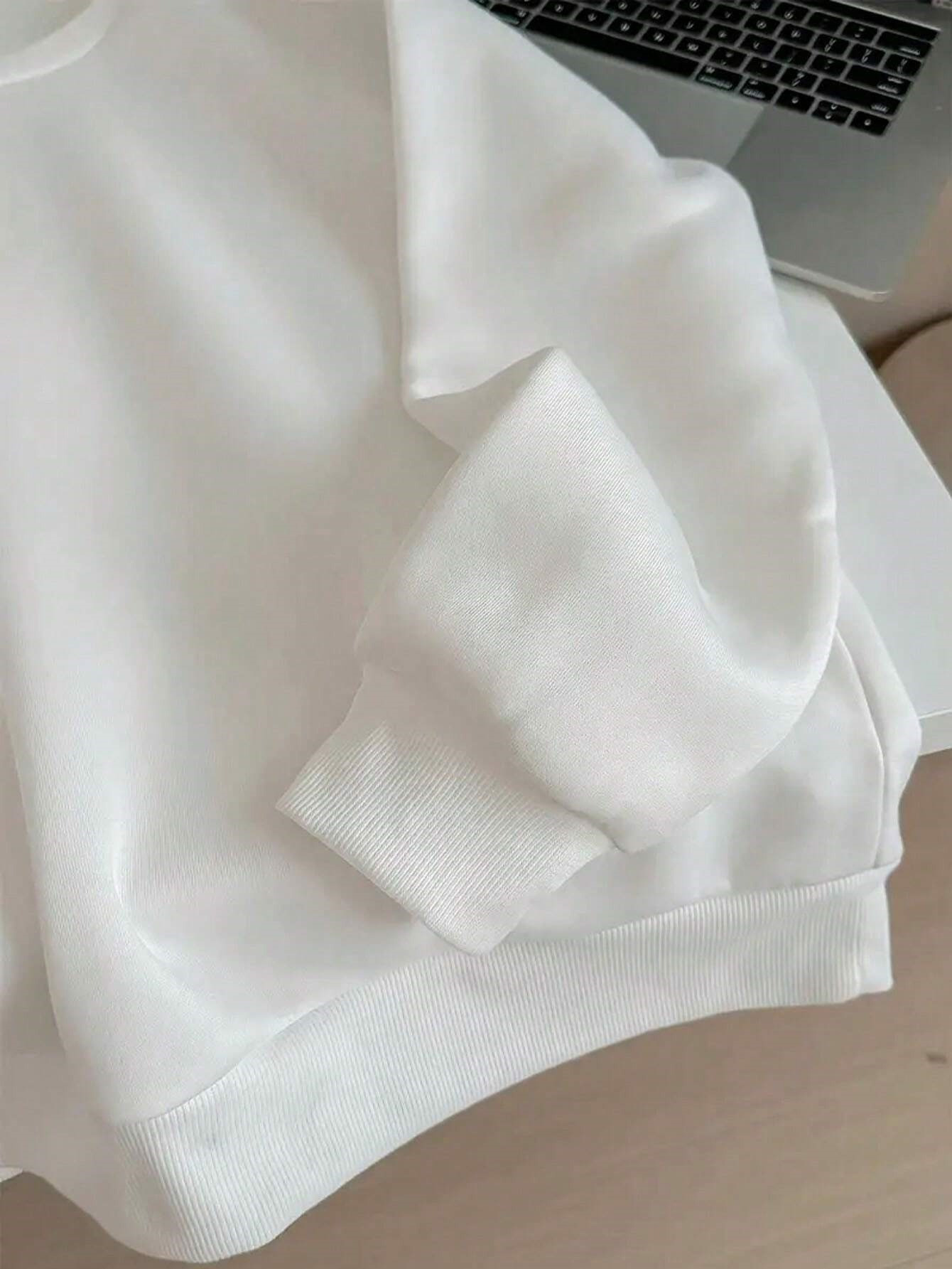 234cea0207c147fa8f5b172e68702cd3-goods.jpeg Dames Oversized Trui met Ronde Hals en Brooklyn New York Letter Print