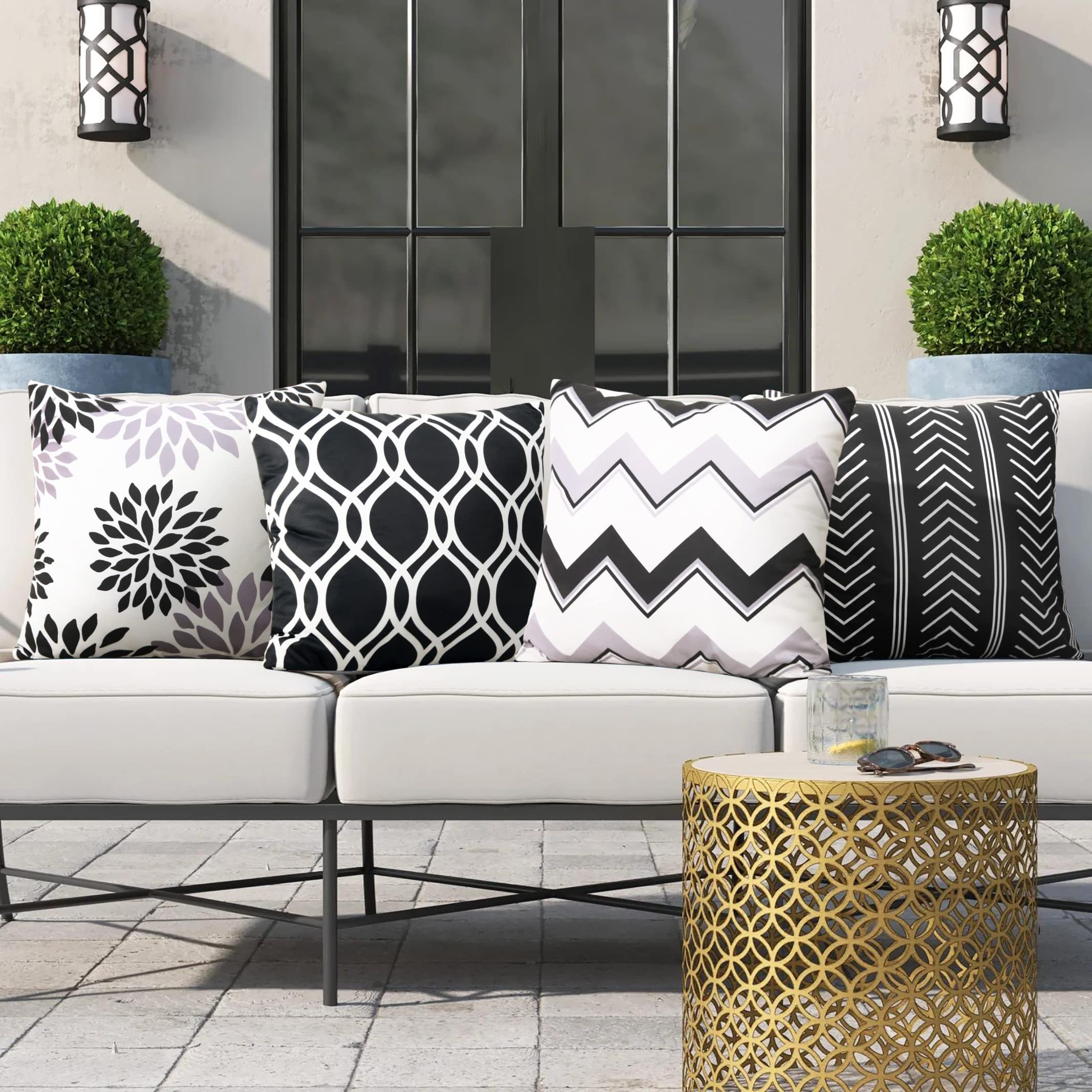 Copridivano Antipolvere Impermeabile E Resistente, Rotondo, Per Mobili Da Esterno, Sedia, Divano - Foto 9