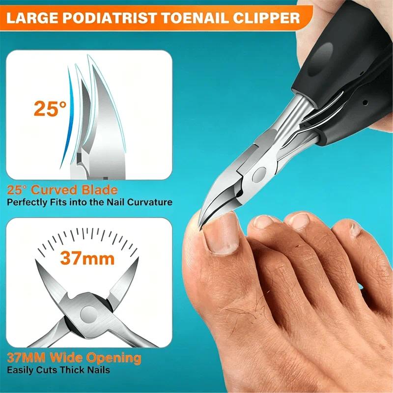 Professional 12pcs Stainless Steel Manicure Pedicure Set