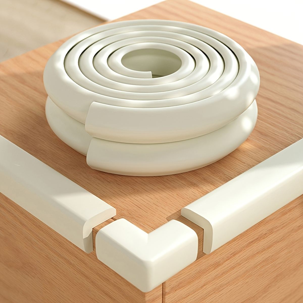 3pcs Phthalate-Foam Safety Bar with Non-Toxic Corner Protectors
