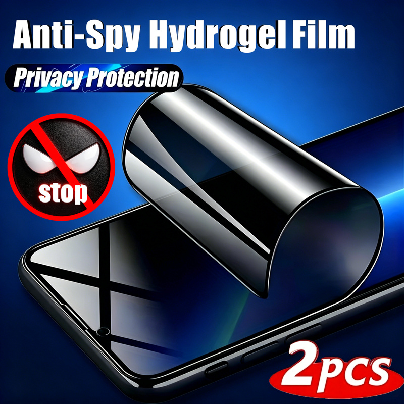 2pcs for Samsung for Galaxy A30/A30S/A31/A32 4G/5G/A33 5G/A34/A35/A36/A37 Ultra-Thin Privacy Hydrogel Screen Protector