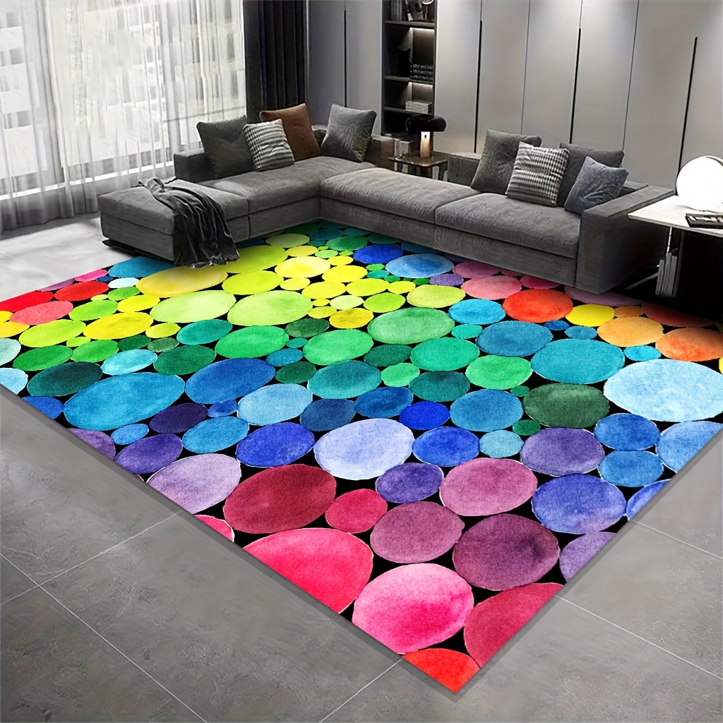 TEMU Velvet Large Area Rugs For Living Rooms, Studies, Bedrooms, Offices, , Outdoor Spaces, And Dining Rooms. Christmas Rugs, Decorative Rugs, New