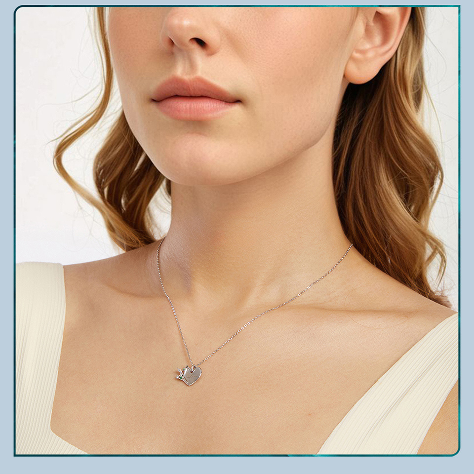 a stylish pendant necklace for women featuring an elegant and   of   of life, made of 4.1    with synthetic zirconia.   everyday wear, it   a great gift for  ,  , friends, or   for yourself on special occasions like valentine s day. details 3