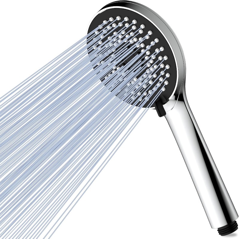 High Pressure Shower Head with 5 Different Modes