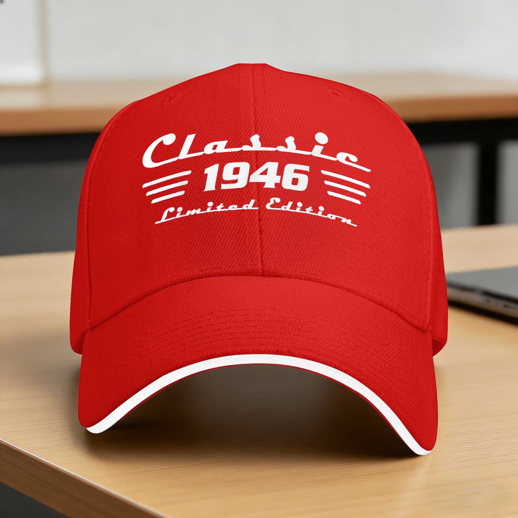 TEMU Gorra para hombre de 80 , adecuada para de 80 años - Gorra de con el número 80, regalo para año de 1946, gorra de béisbol casual para exteriores