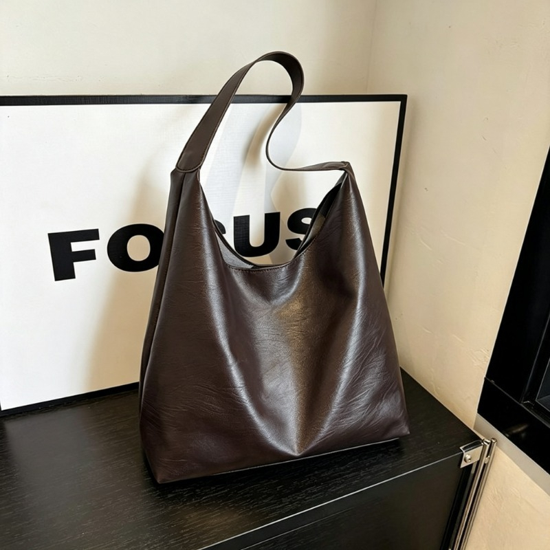 TEMU Sac à bandoulière rétro grande pour femme avec fermeture, adapté pour les , et les - Sac à main léger sous , fermoir, /Beige /, pour un et le