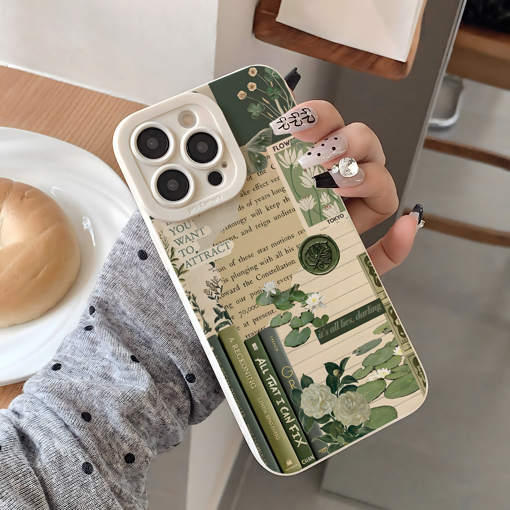 spring flowers leaves green vibrant chic aesthetic Temu United