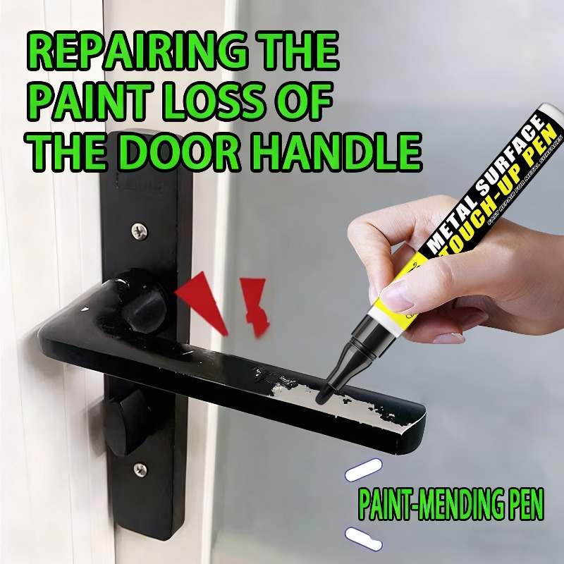 bolígrafo de pintura para retoques metálicos - reparación de arañazos en grifos, restauración de pintura para baño y cocina, bolígrafos de pintura en ,   y  .   para grifos, manijas de puertas, lavabos, bañeras, toalleros, inodoros, cabezales de ducha, llantas de coche y otras partes