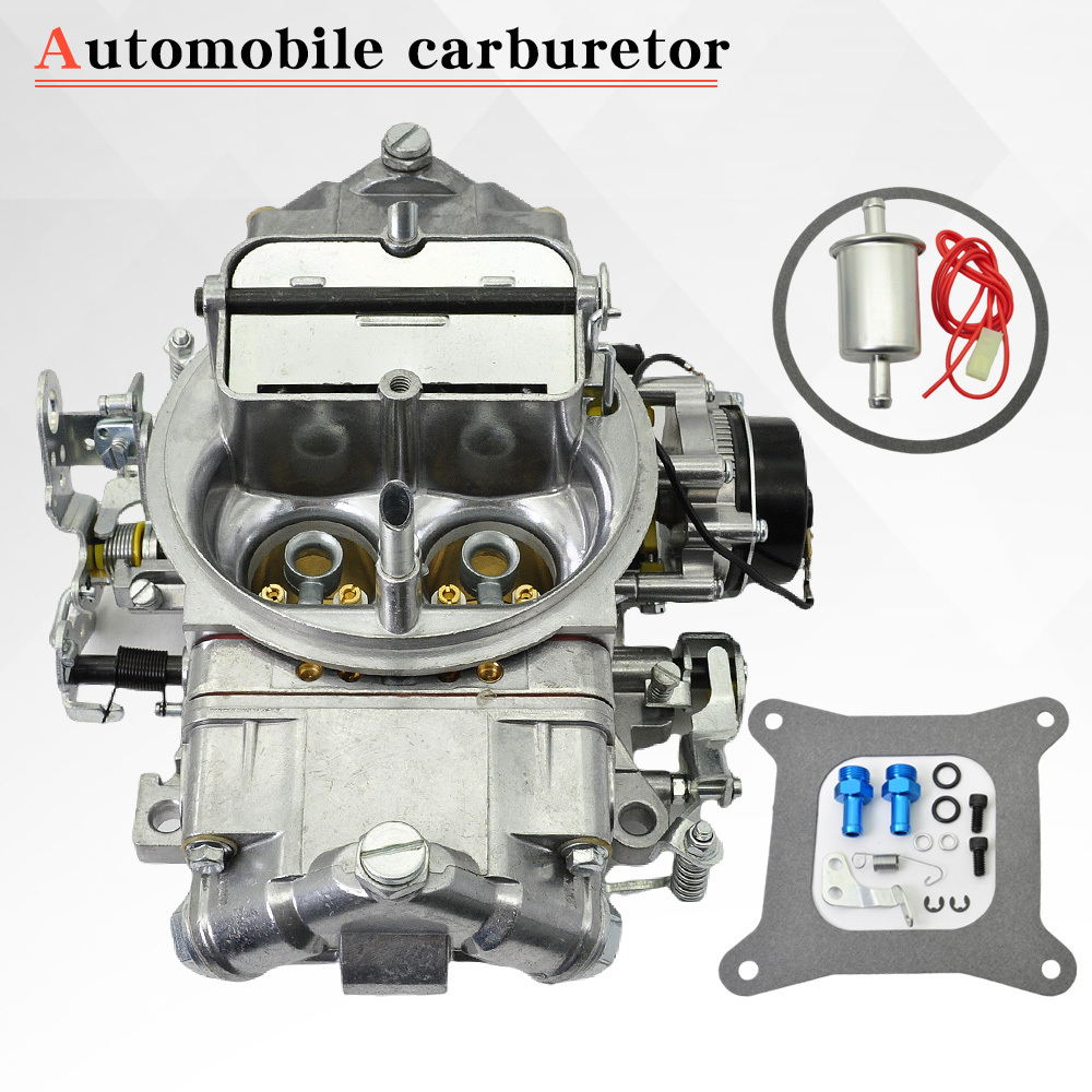 TEMU New 4 650 Cfm Double-pumper Carburetor Electric Choke Br-67255