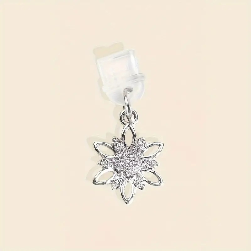 1pc Metal Pendant Phone , Suitable For Iphone/-c/ Connectors