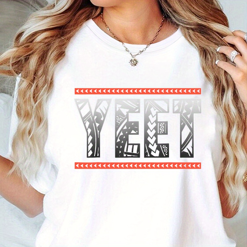 

Women's Yeet T- - , , Stretchy Polyester , - For /summer