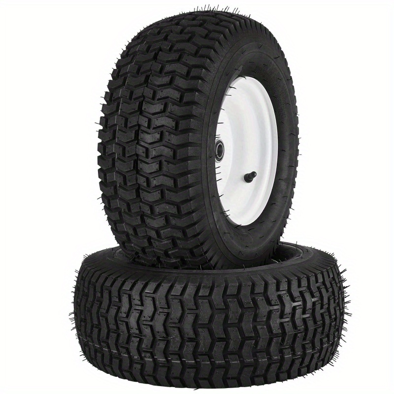 Aazon.co: (Set of 2) 16x6.50-8 Tires &ap; Wheels 4 Ply for Lawn &ap; Garden