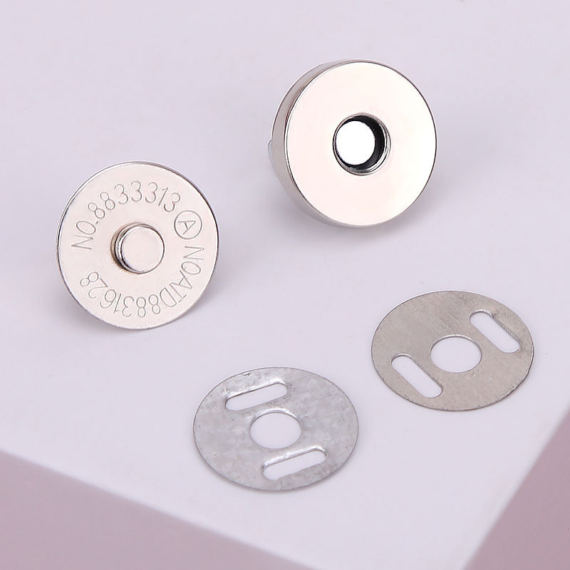 TEMU Lot de 60 accessoires de boucle pour sac bandoulière, bouton-pression couture, boucle invisible dissimulée, bouton-poussoir