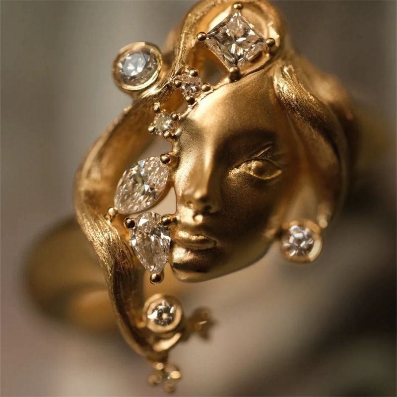 

European And Hot Selling Antique Design -end Women's Ring Accessories