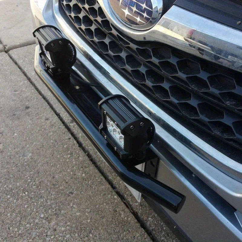 TEMU Aluminum Alloy Bumper - A Multi-functional Design For Off-road Crash Protection, Durable Front Bumper Modification Accessory, Modern Upgrade,