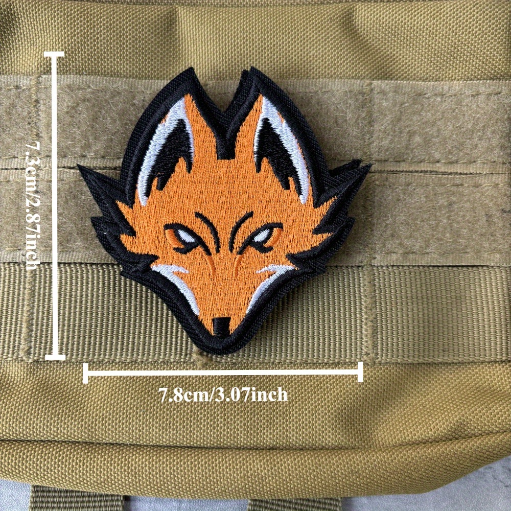 Cute Fox Patch For Backpacks Jackets Hats