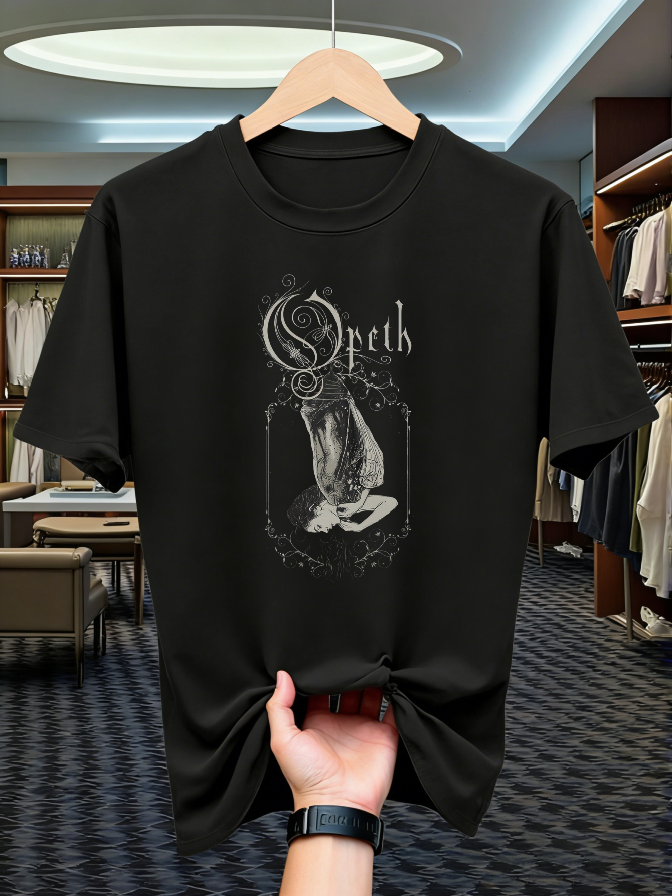 band shirts sold on Temu United States