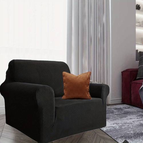 sofa covers jacquard spandex l shaped couch slipcovers stretch elastic armchair loveseat couch furniture protector cover with pillow cover for living room bedroom office
