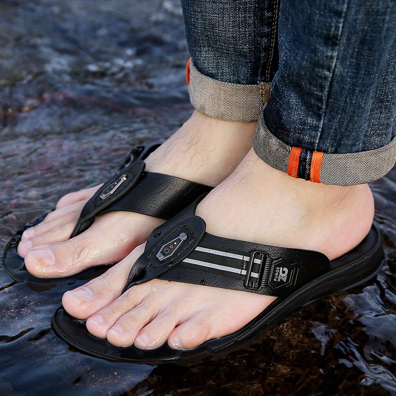   flip flops for home use lazy slippers   lightweight quick drying odor resistant wear resistant comfortable soft soled casual shoes for men summer outdoor fashionable and versatile home and bathroom non slip slippers 2pcs combination set design   1pc shoes 1pc high quality storage bag Product details 6