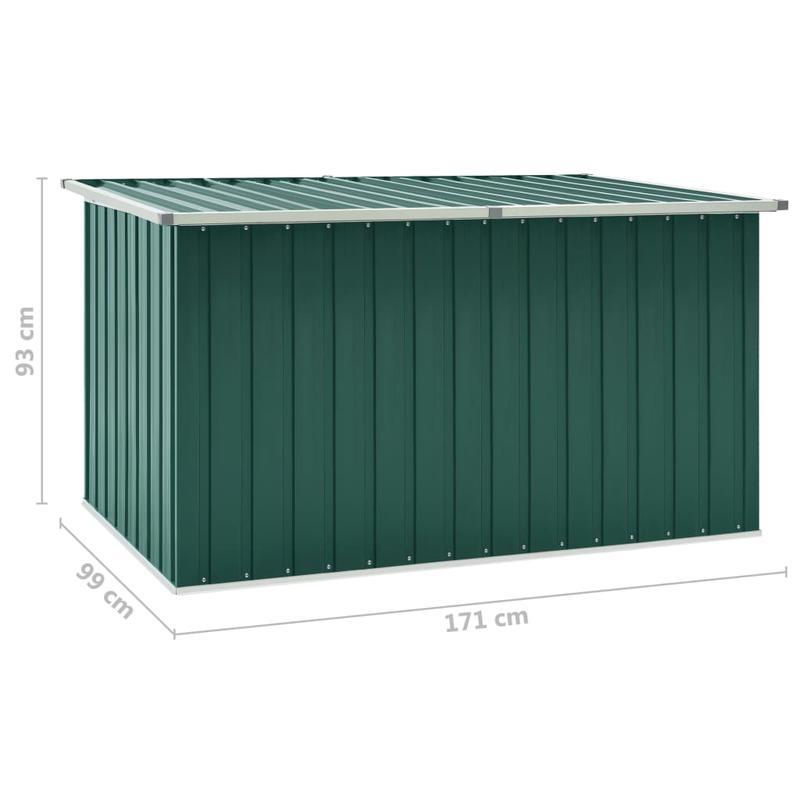 garden box green 171x99x93 cm box cabinet rack for outdoor storage