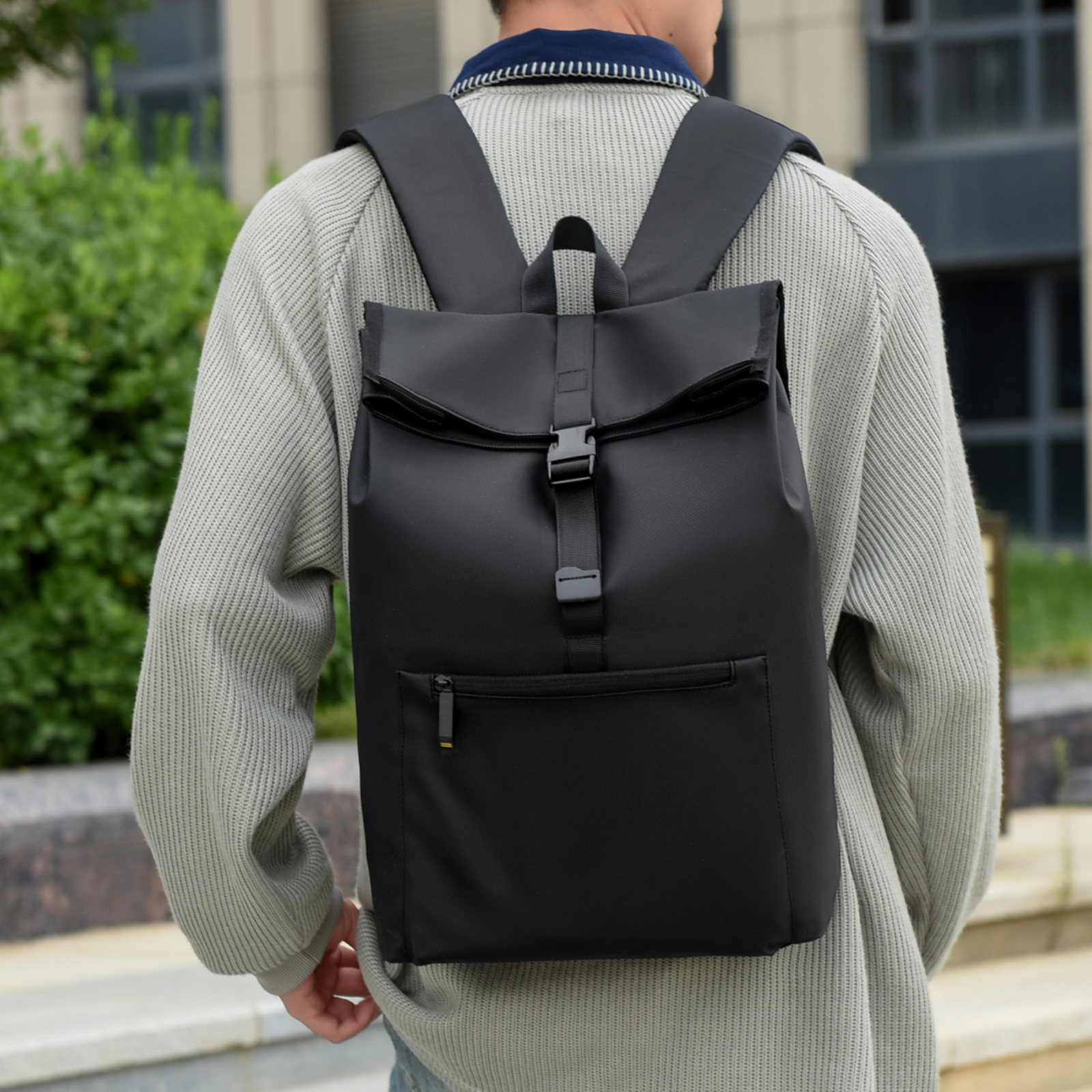 Men's Large Capacity Casual Backpack Suitable for Travel, & - Hands-Free Convertible -Shoulder/Handbag Backpack with Spacious Interior, Carry- Daypack for, & Professionals (Hand Washable)