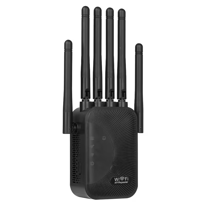New Upgraded Version Wifi6 Wifi Repeater Signal Amplifier Strong Penetrating Wall Wireless Range Extender Quick Setup
