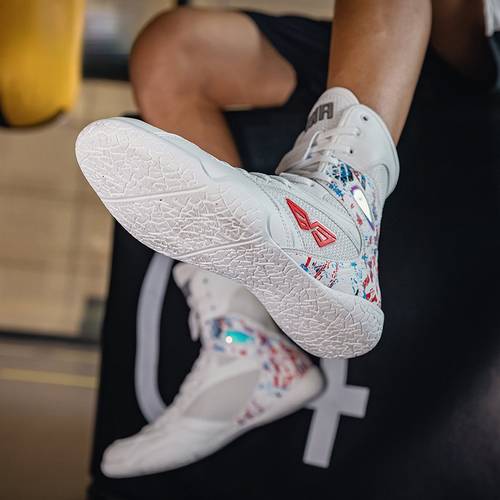 mens boxing wrestling shoes lightweight breathable training sneakers with closure durable rubber sole for gym running versatile athletic footwear athletic footwear sporty design