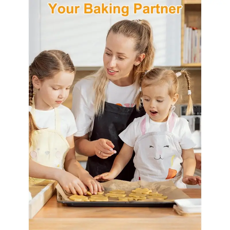 parchment paper roll for baking 2pack of 15 242 ft 600 sq. ft nonstick baking paper sheets with slide cutter heavy duty extra long for kitchen baking cooking grilling unbleached Product details 7