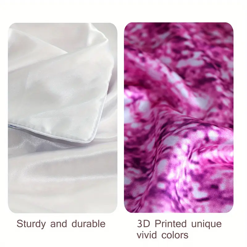 2pcs heart print covers queen 100 polyester machine washable bedroom decor bedroom decor royal theme decor smooth texture Product details 2