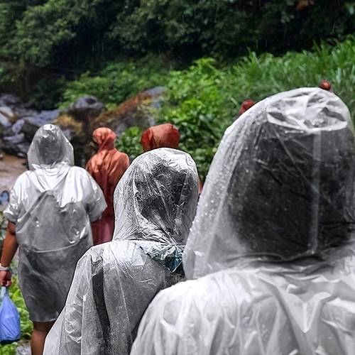 10pcs per bag thickened raincoat portable and compressible individually packaged suitable for hiking fishing and traveling