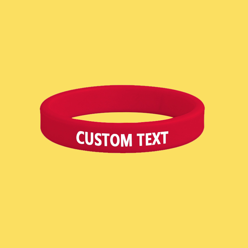 180pc Custom Silicone Wristbands Set, Personalised Gift