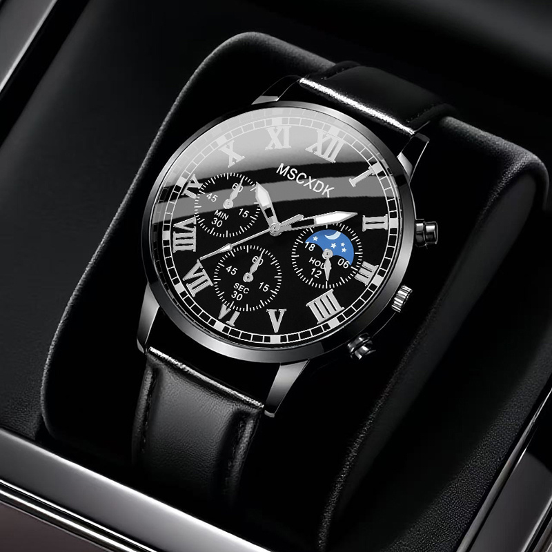 's Casual Business Top Brand Luxury Quartz Watch (box Not Included)