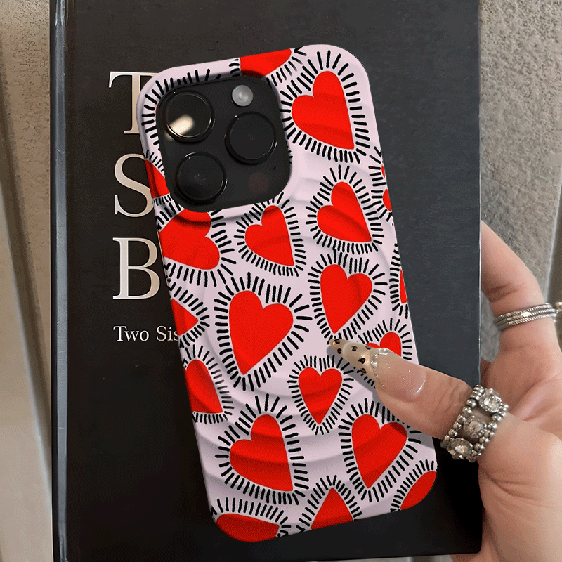 TEMU Pattern Magnetic Cell Phone Case For