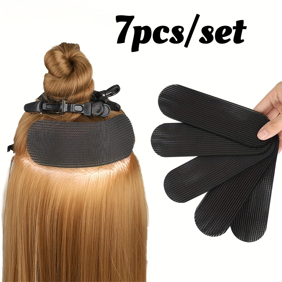 TEMU Hair Cutting Tools - Set Of 7: Hair Patches, Hair Clip Organizers · Supplies For Hairdressers And Beauty Salons | And Additions For Hair